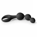 Purple Silicone Anal Bead Dildo