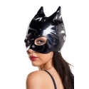 Glossy, Wetlook Cat Mask, Black, OS