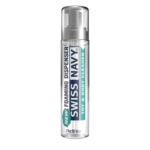 Swiss navy toy & body cleaner foamer 207 ml.
