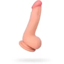 Suction cup based dildo, TPR, 15 cm
