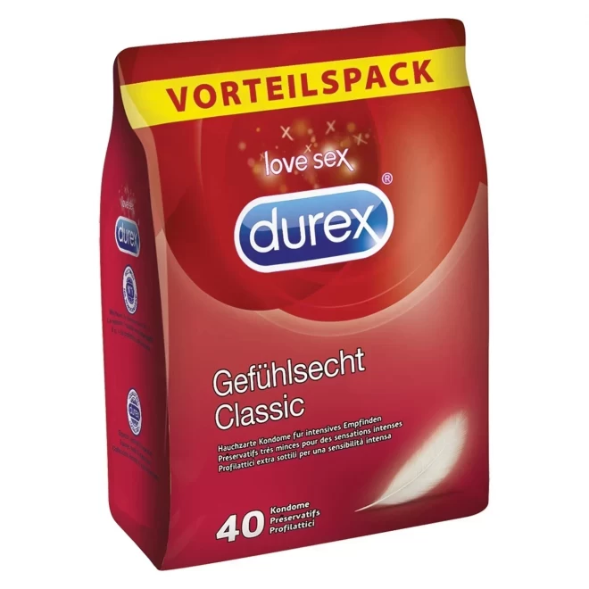 Durex gefÃ¼hlsecht classic 40 st.