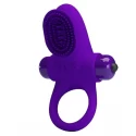 PRETTY LOVE - VIBRANT PENIS RING II Black