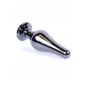 Plug-Jawellery Dark Silver BUTT PLUG- Green