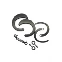Ufo handcuffs - gold