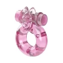Vibration and condom ring Pink