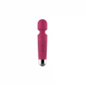 Mini Halo Wireless Wand Vibrator - Black