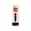 Mini Halo Wireless Wand Vibrator - Black