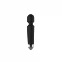Mini Halo Wireless Wand Vibrator - Black