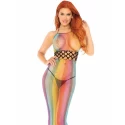 Long halter net dress