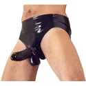 Latex Briefs With Penis Sleeve