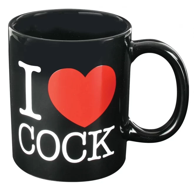 Becher i love cock