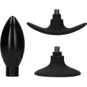 Interchangeable butt plug set - pointed medium