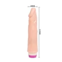 Waves of Pleasure Vibrator , PVC Material, Flesh