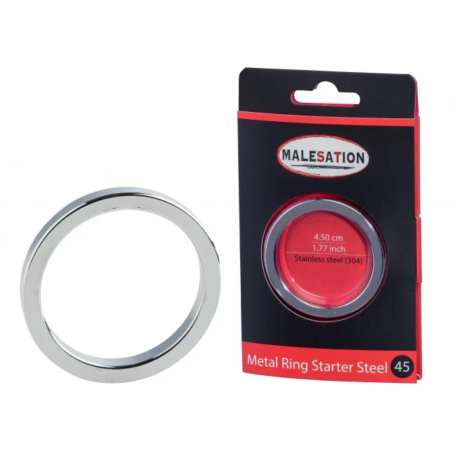 Malesation metal ring starter steel 45