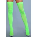 Thigh High Nylon Stockings - Black