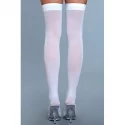 Thigh High Nylon Stockings - Black