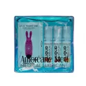 Stymulator łechtaczki w zestawie z owocowymi żelami na bazie wody 10 ml Summer Promo Bag