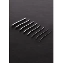 Hegar-sound-double end dilator - 8 pieces set - brushed steel