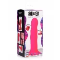 Squeezable wavy dildo