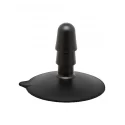 Black suction cup plug - large