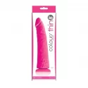 Colours pleasures - thin 8" dildo
