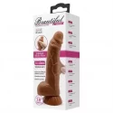 Beautiful Angelo Dildo Suction Cup 7,8" Brown