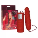 Wibrator z pilotem Velvet Red Swirl Penisvibe