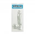 Penis z jądrami Dong Wsuction Cup