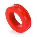 [sil] pig-ring cockring - red