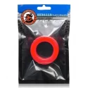 [sil] pig-ring cockring - red