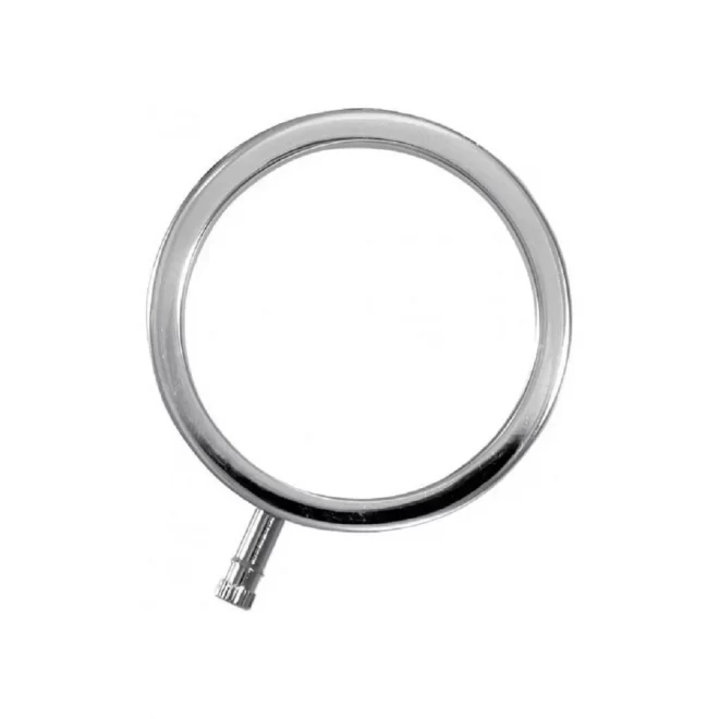 Pierścień na penisa z elektrostymulacją Electrastim solid metal cock ring 48 mm.