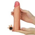 ADD 2" VIBRATING SILICONE EXTENDER