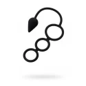 Erotist Butt plug with an erection ring (S)