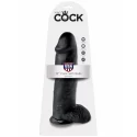 Realistyczne dildo z jądrami i przyssawką - King Cock 12" Cock with Balls