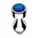 Weighted base aluminum plug blue gem - medium