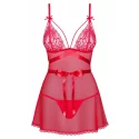 Lovlea babydoll czerwona s/m