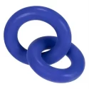 Hünkyjunk cock & ball rings duo-linked - black tar