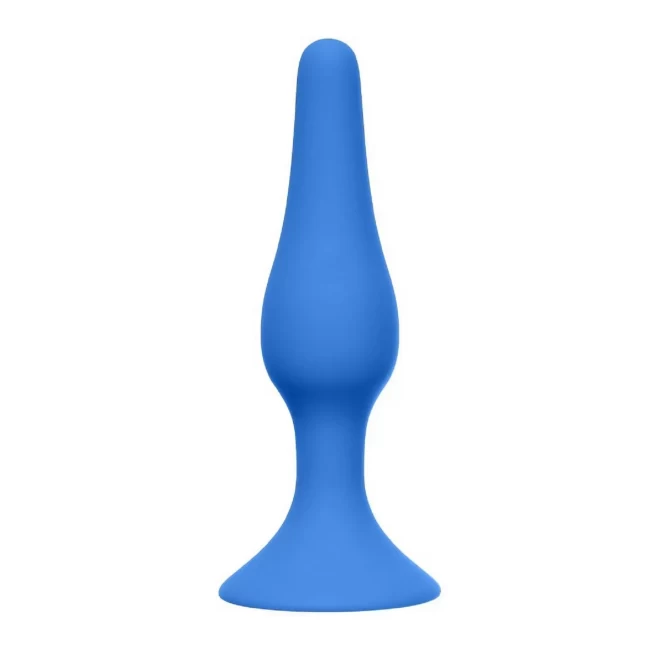 Slim Anal Plug Medium Blue