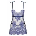 Flowlace babydoll niebieska s/m