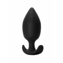 Anal plug with misplaced center of gravity Spice it up Insatiable Black