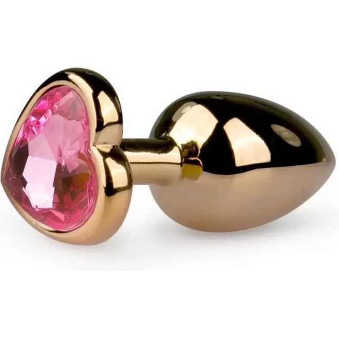 Koreczek metalowy z kryształkiem Metal Butt Plug
