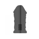 All black - real skin touch masturbator - daddy