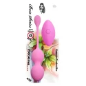 Vibrating Kegel Balls 32mm 80g Pink 10 function USB Remote Control - Boss Series