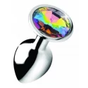 Rainbow Gem Butt Plug - Small
