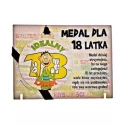 Medal z drewna dla 18-latka