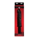 RAMMER 9 PVC DUAL MOTORS VIBRATOR BLACK