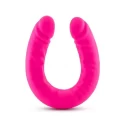 RUSE 18INCH SLIM DOUBLE DONG HOT PINK