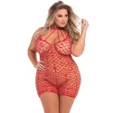 SHREDS OF DECENCY DRESS BLACK PLUS SIZE