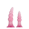 A&E FUN JELLY BUTT PLUGS PINK