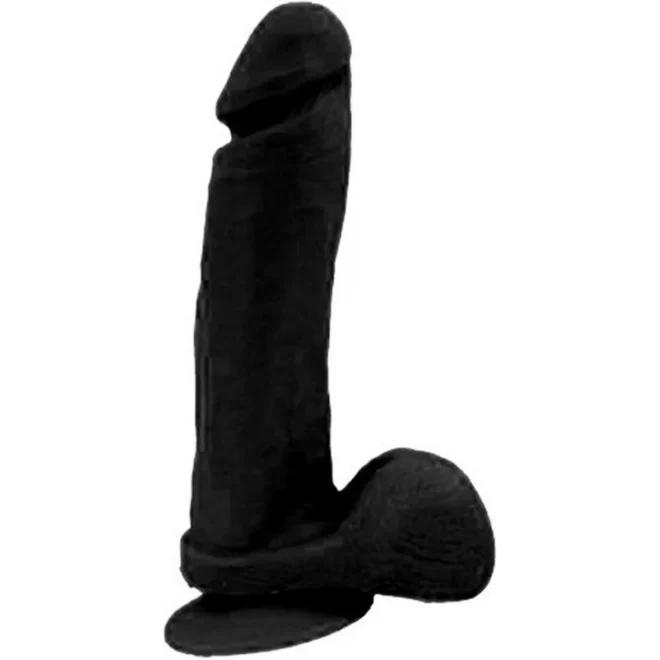 Bp dong with balls - black - 20 cm. (8 inch)